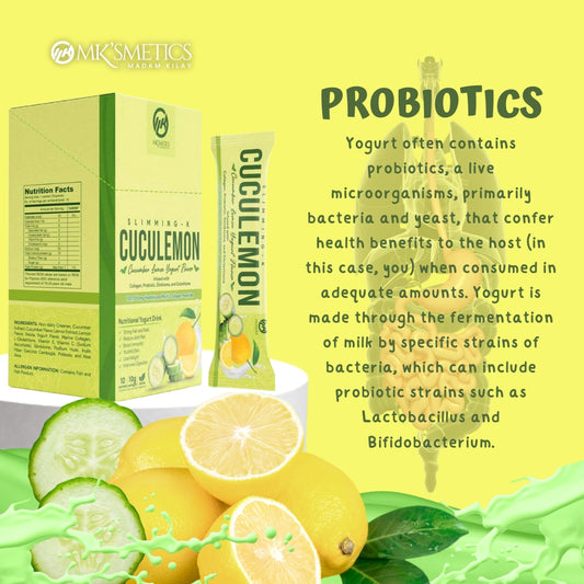 MADAM KILAY CUCUMBER LEMON YOGURT JUICE PROBIOTICS