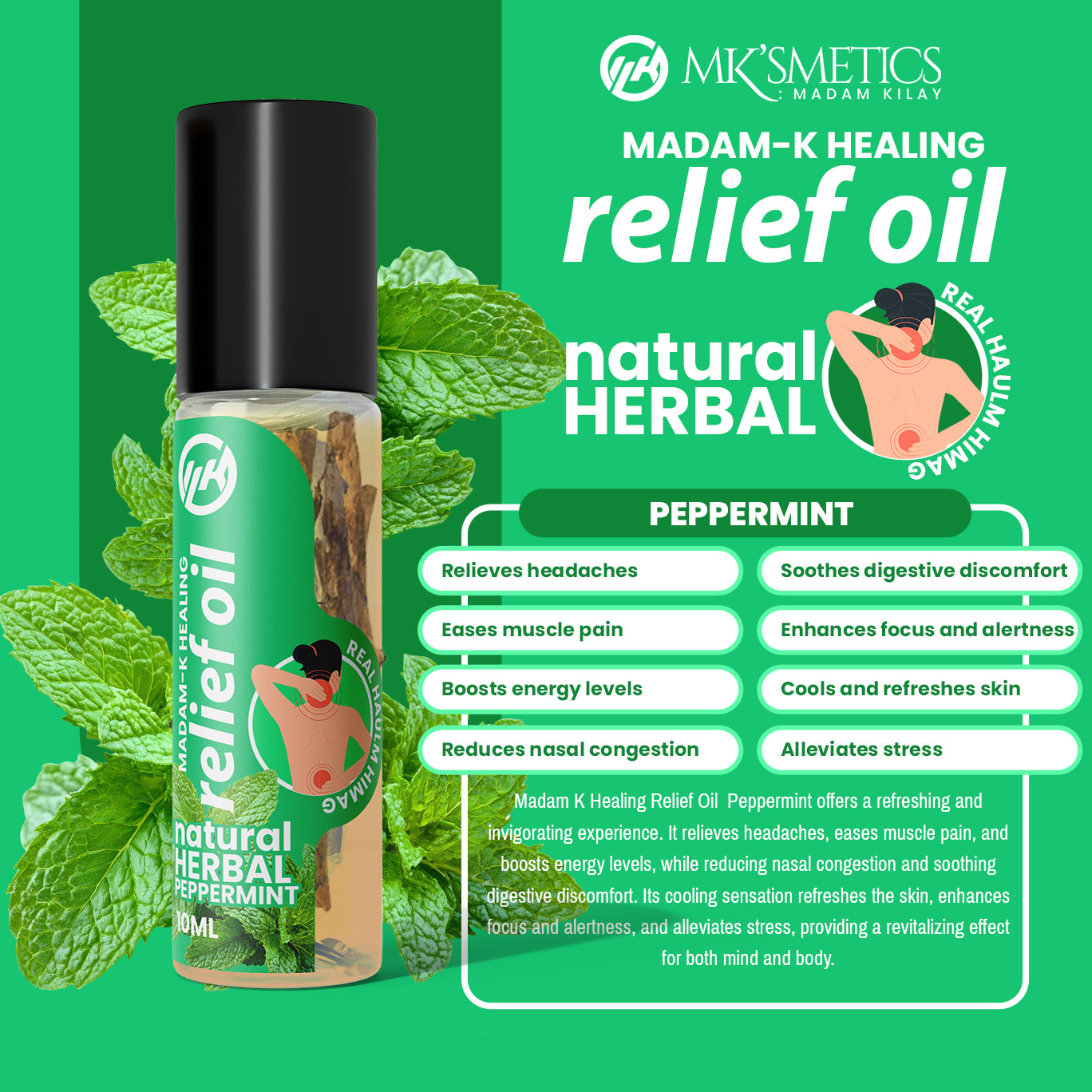 MK RELIEF OIL