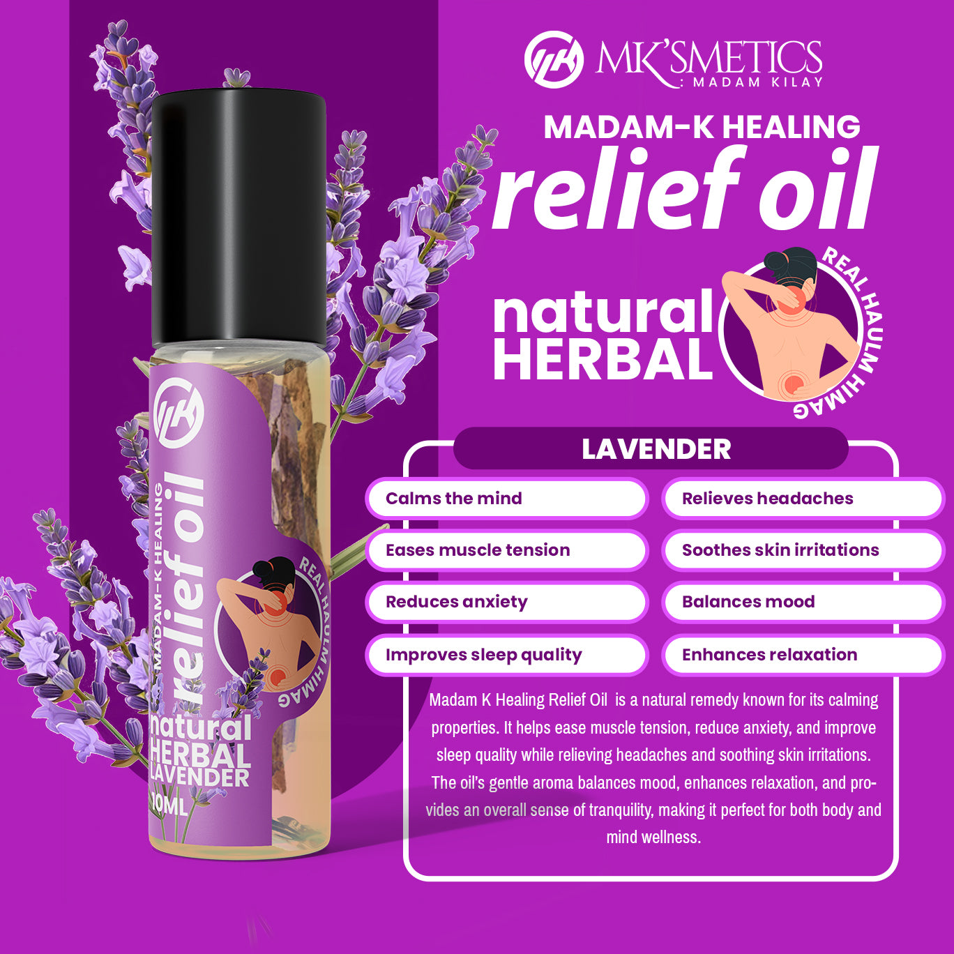 MK RELIEF OIL
