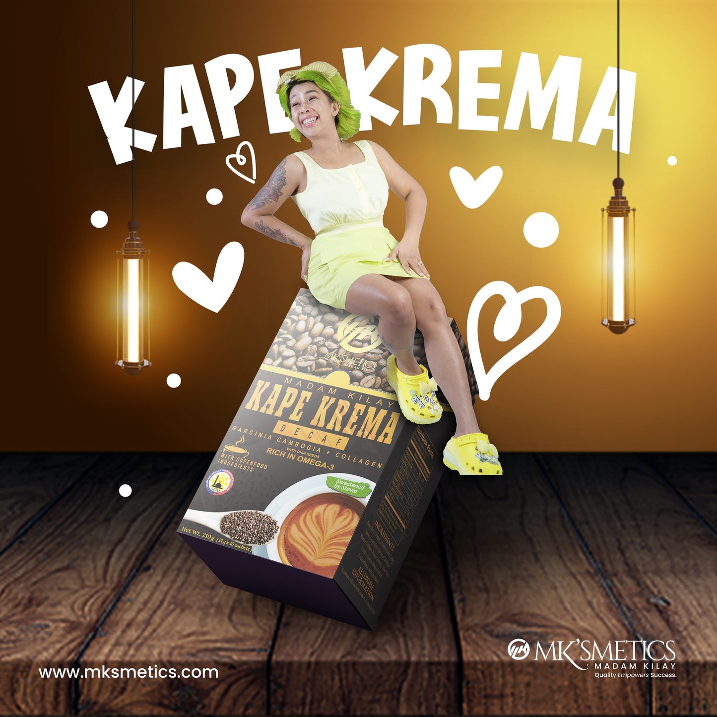 MADAM KILAY KAPE KREMA (BOX) 10SACHETS