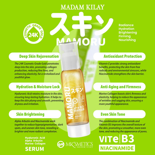 MAMORU SERUM 24K NIACINAMIDE B3
